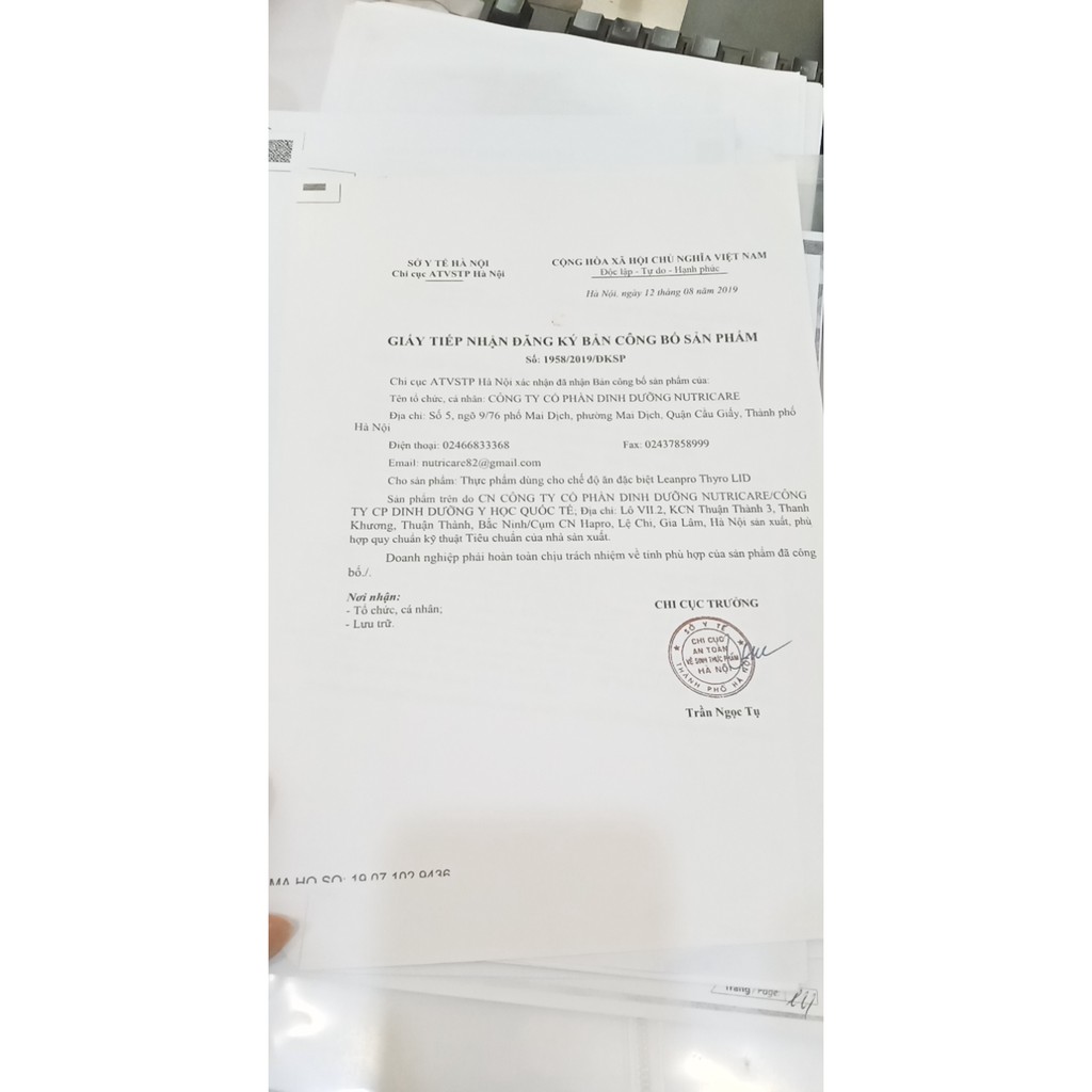 Sữa Lean Pro ThyLID 400G
