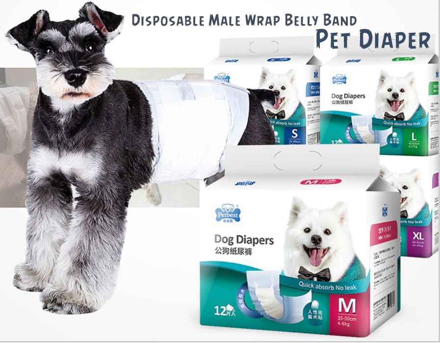 incontinence pads for male dogs