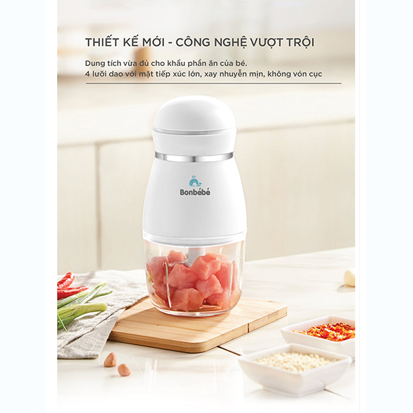 [Freeship] Máy Xay Ăn Dặm Đa Năng BONBÉBÉ BB-03