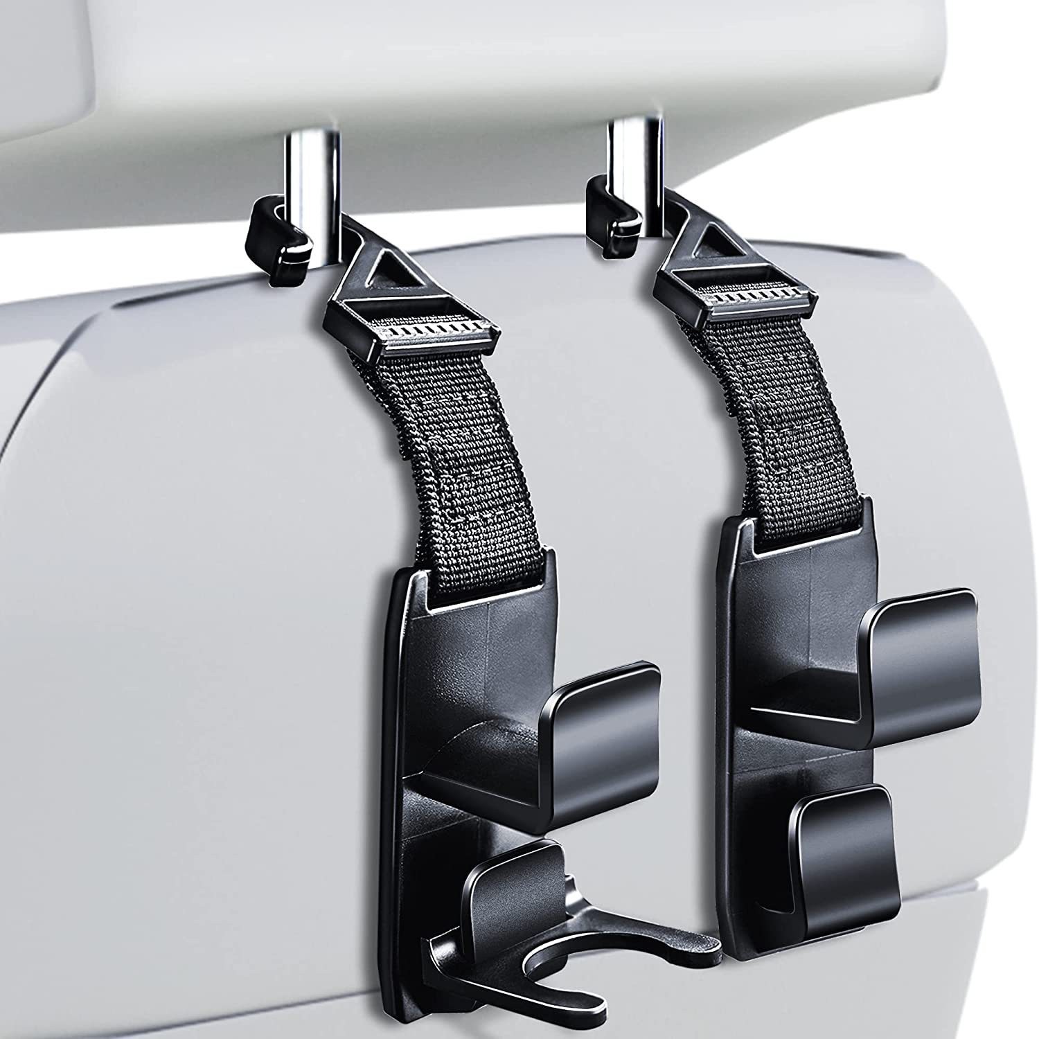 Racingcar 1PC Universal Car Seat Back Hook Creative Multifunctional Car Hook Creative Multifunctional Automotive Interior