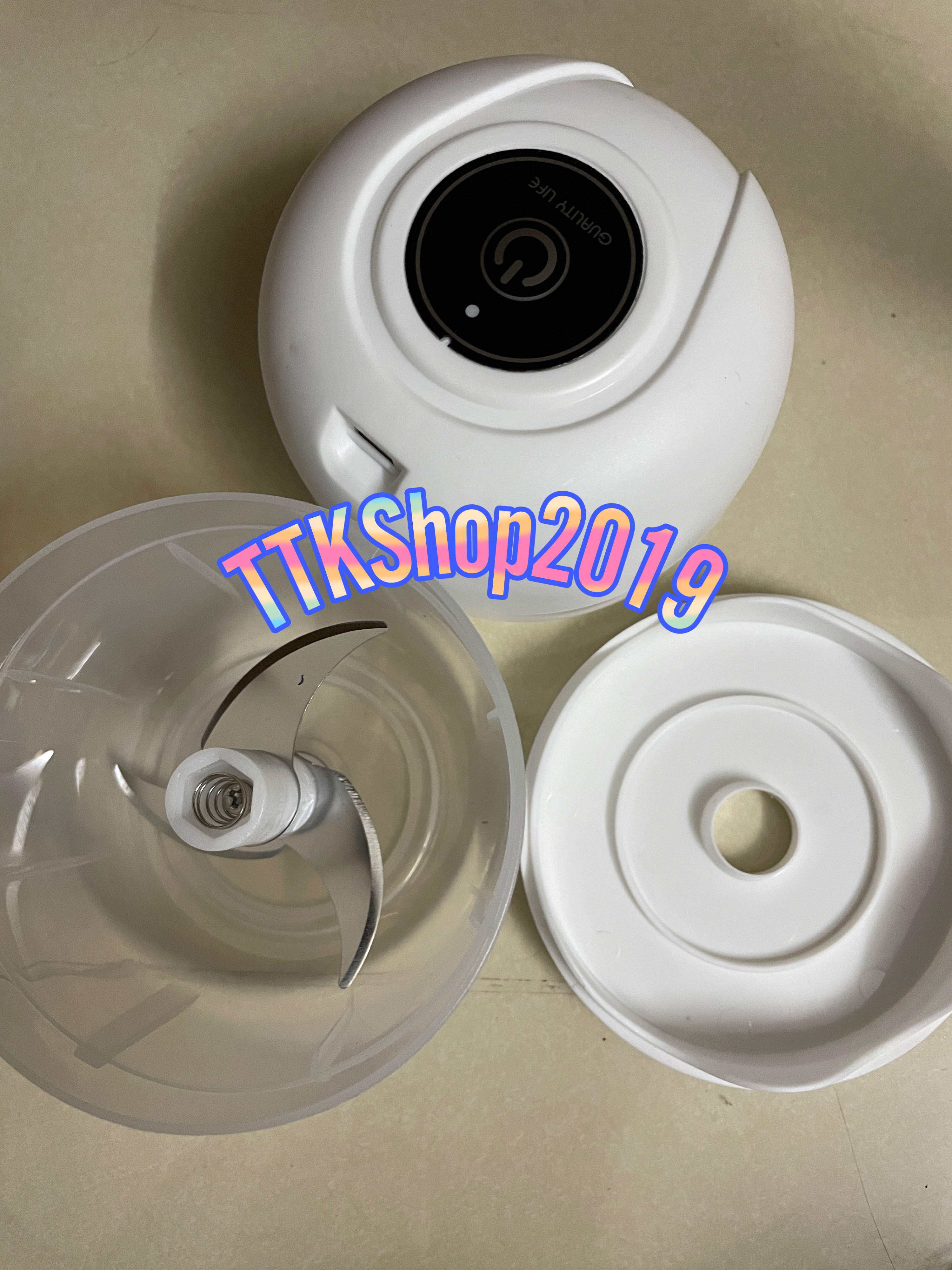 Grinder mini power charger, meat Grinder chili onion garlic vegetable fruit portable super convenient version New capacity 250ml