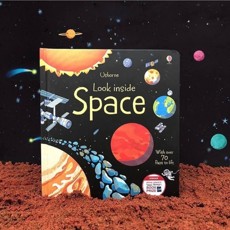 Usborne Look Inside nhập khẩu Mới 100% - Đồ chơi tương tác lật mở