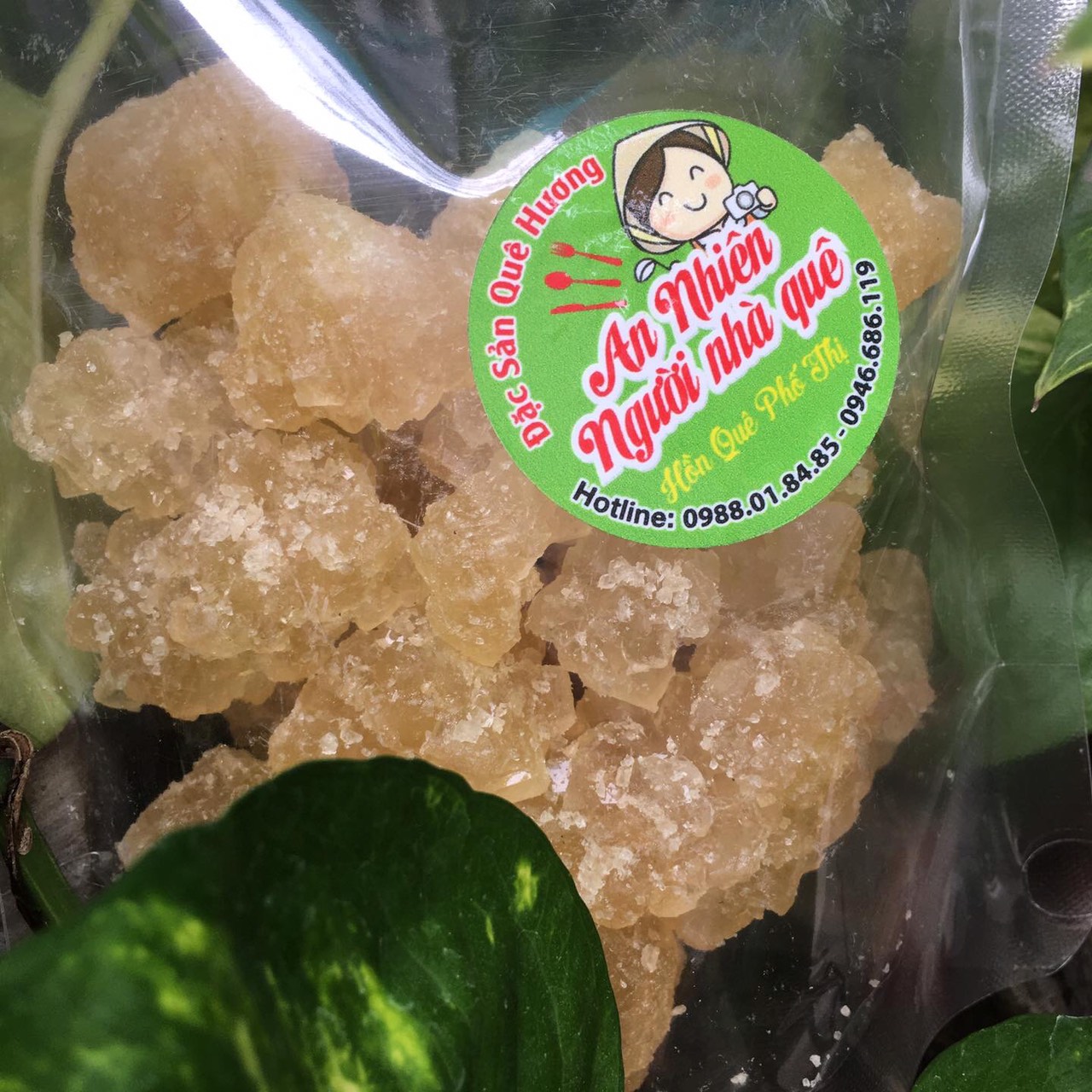 đường phèn quảng ngãi (combo 3kg)