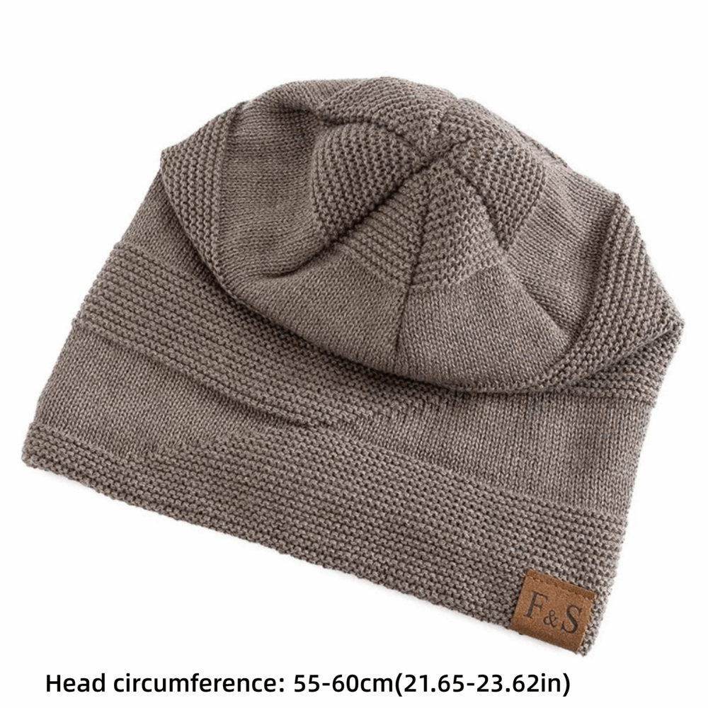 Casual%20Fur%20Lined%20Winter%20Beanie%20Cap%20Soft%20Windproof%20Slouchy%20Hat%20Thick%20Warm%20Cuffed%20Design%20Knitted%20Hats%20-%20Image%202