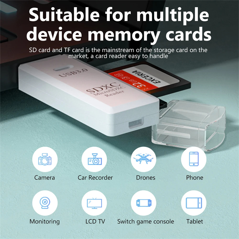 2 Trong 1 USB 3.0 Đầu đọc thẻ USB 2.0 Để Đầu đọc thẻ Micro SD đầu đọc thẻ USB Bộ chuyển đổi tốc độ cao thẻ nhớ Flash Reader thẻ nhớ TF Cho PC phụ kiện máy tính xách tay