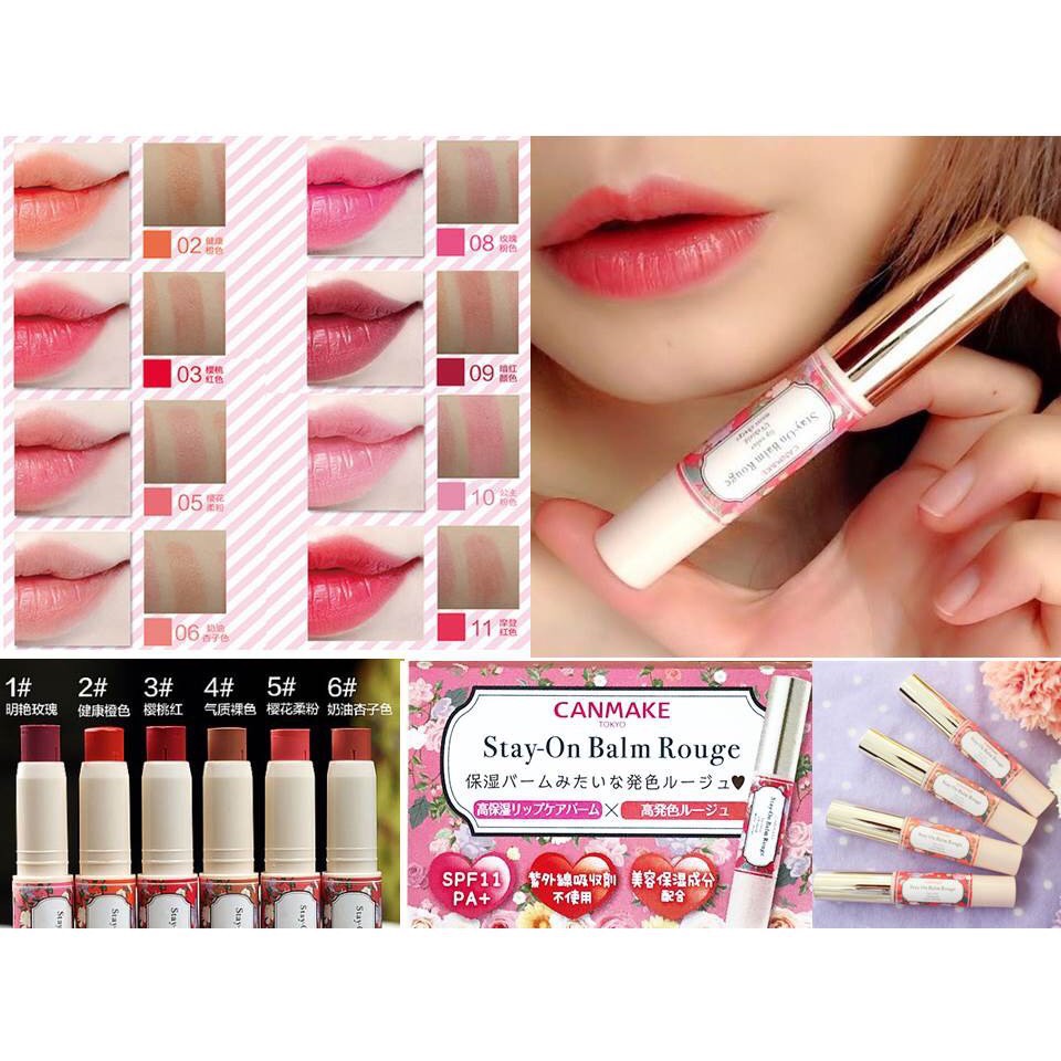 Son Canmake mẫu mới Chính Hãng Nhật Bản