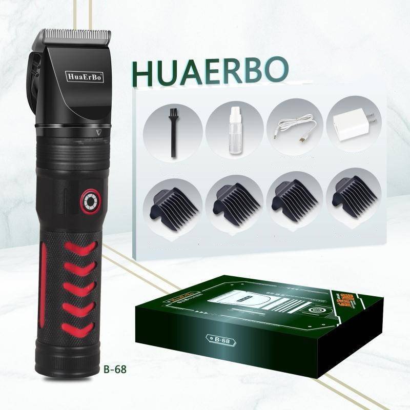 Tông đơ cắt tóc cao cấp Huaebro B68 pin khỏe sử dụng 5 tiếng liên tục
