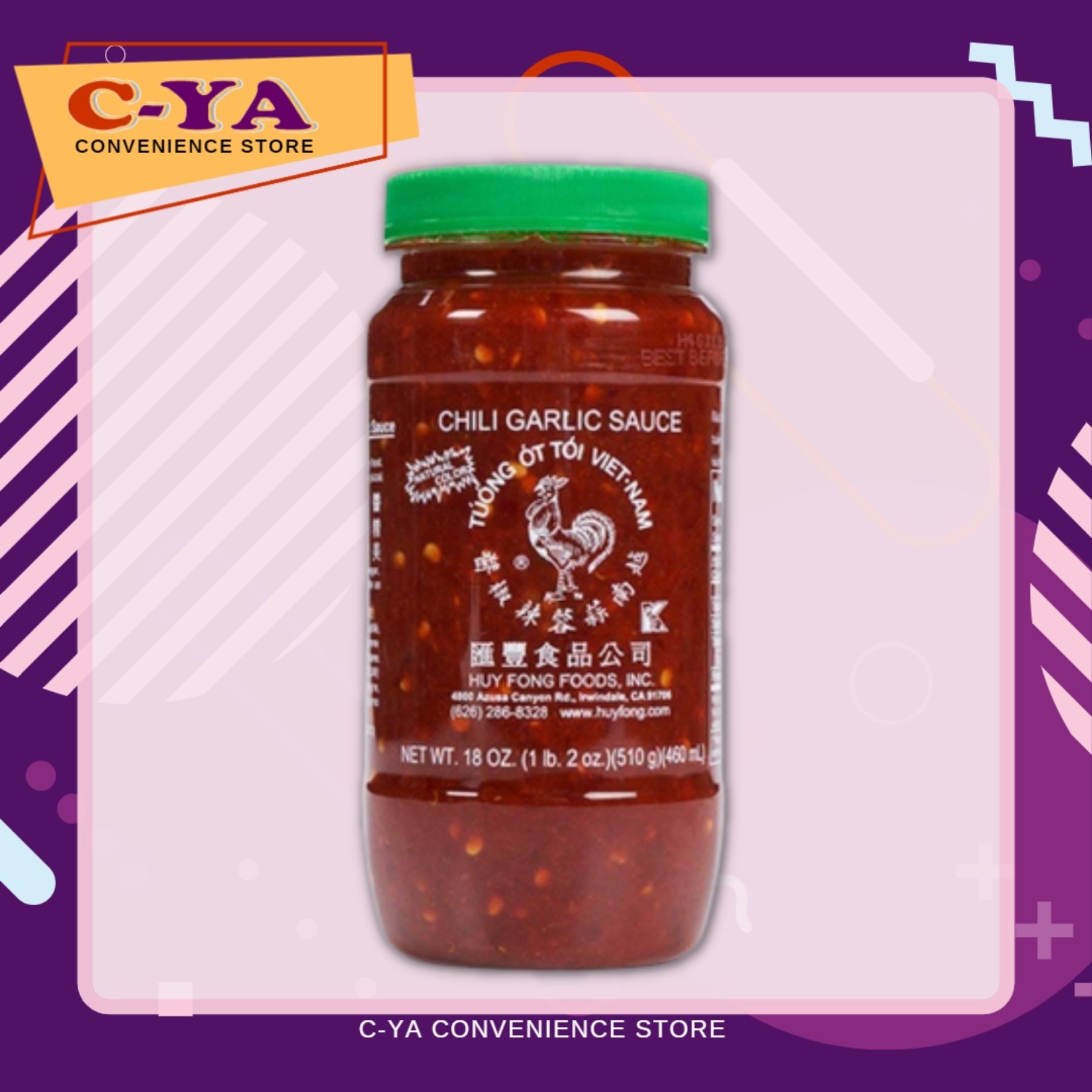 Huy Fong Chili Garlic Sauce, 18 Oz Lazada PH