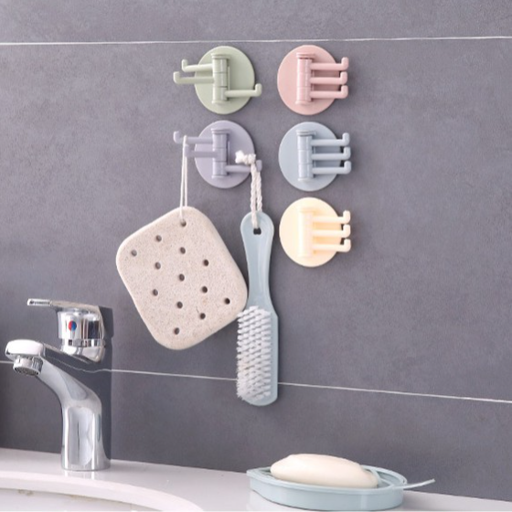 Móc treo đồ dán tường - 3 Chấu