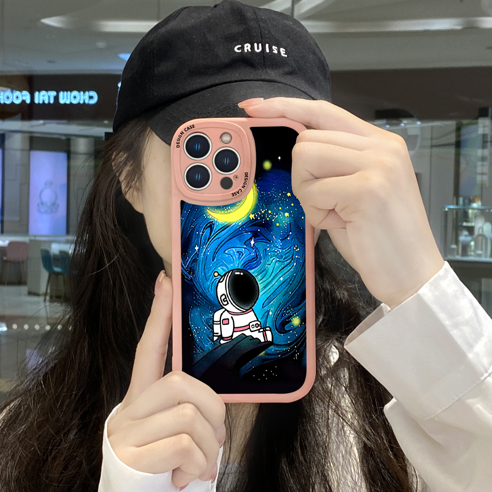 Hontinga%20for%20iPhone%2016%20Pro%20Max%2016%20Plus%20Back%20Cover%20PU%20Leather%20Moon%20Astronaut%20Phone%20Case%20Soft%20Silicone%20Edge%20Mobile%20Cover%20-%20Image%205