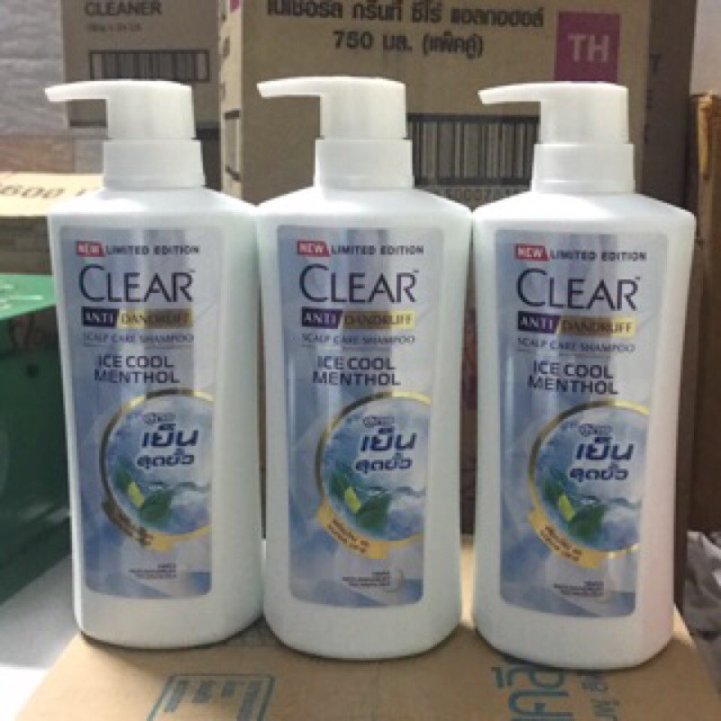Dầu Gội Clear Bạc Hà Thái Lan 380ml-400ml