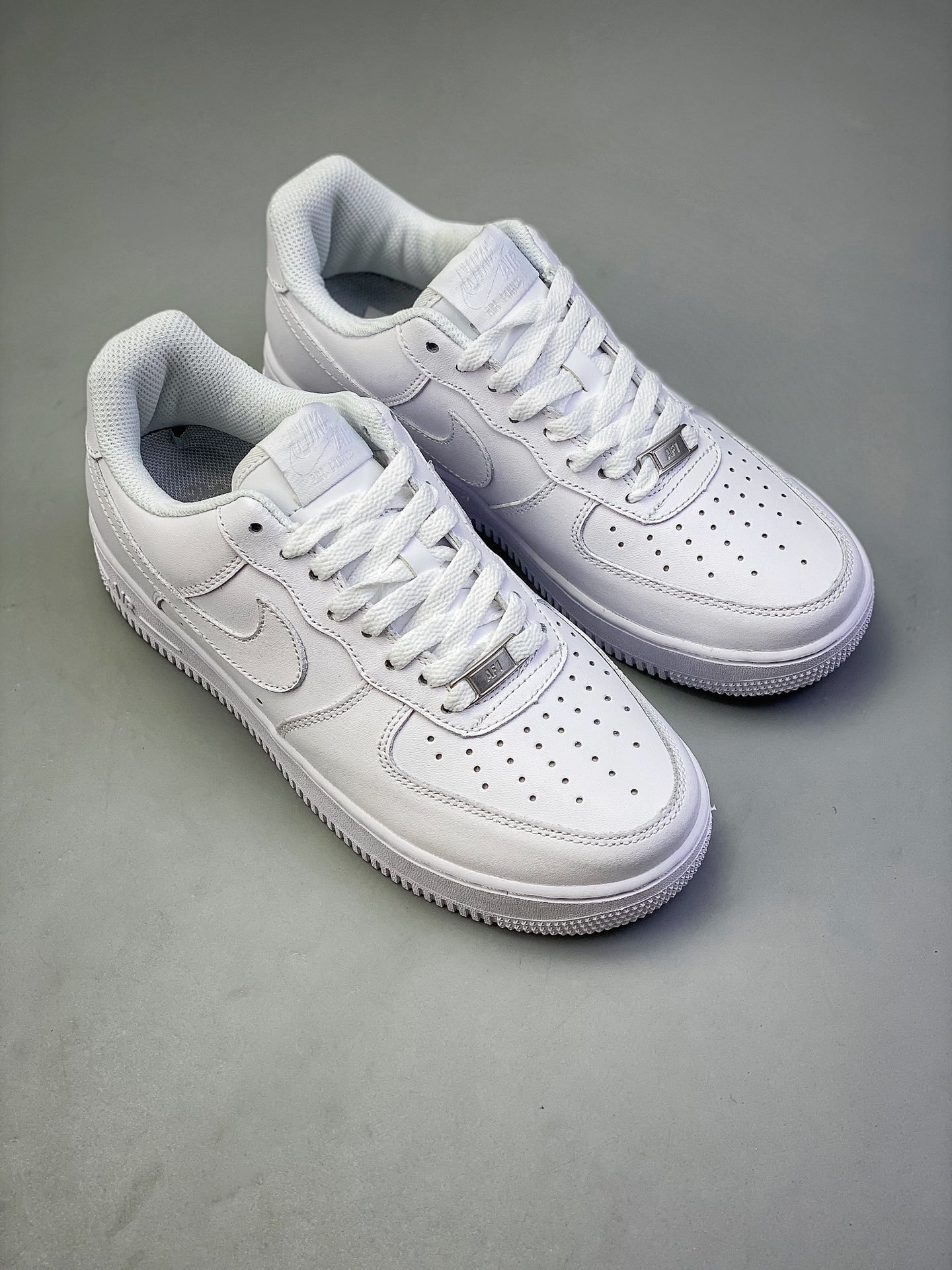 nike air force low all white