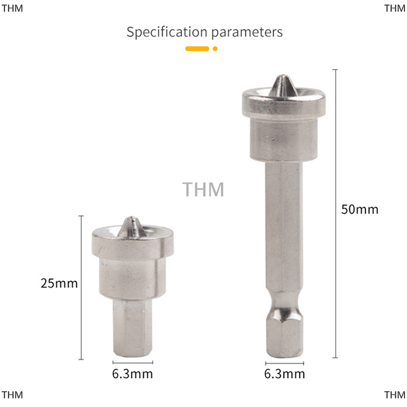 THM Định vị từ Screwdriver bits chế biến gỗ Vít Hex Shank bits mới