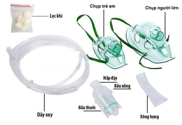 Máy xông khí dung Respizer - Xông mũi, họng