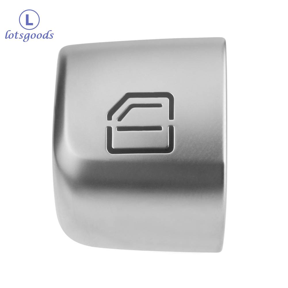 Master Window Switch Repair Button Cover Replacement Parts Window Lifter Switch Button Cover Auto Accessories for Benz C Class W205 GLC 2015