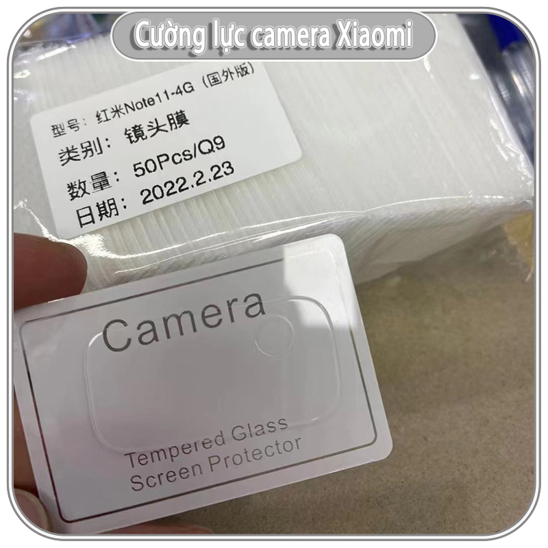 Kính cường lực Camera cho Xiaomi Redmi Note 11 - Note 11S 4G