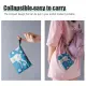 Foldable Storage Bags Handy Shopping Grocery Bag Convenient Travel Tote Pouch Reusable Tote Pouch Recycle Storage Handbags. 