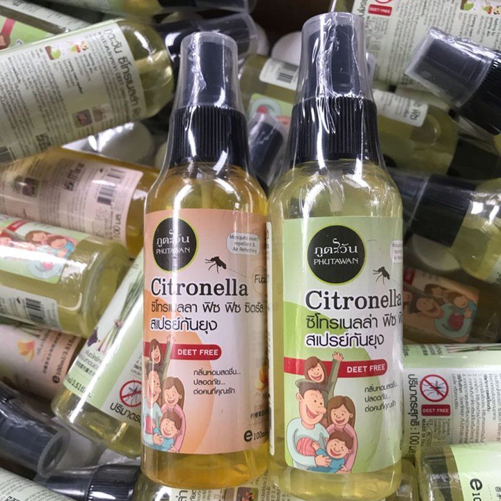 [Sỉ-Rẻ] Tinh dầu xịt chống muỗi côn trùng Citronella [Lẻ-Sỉ]