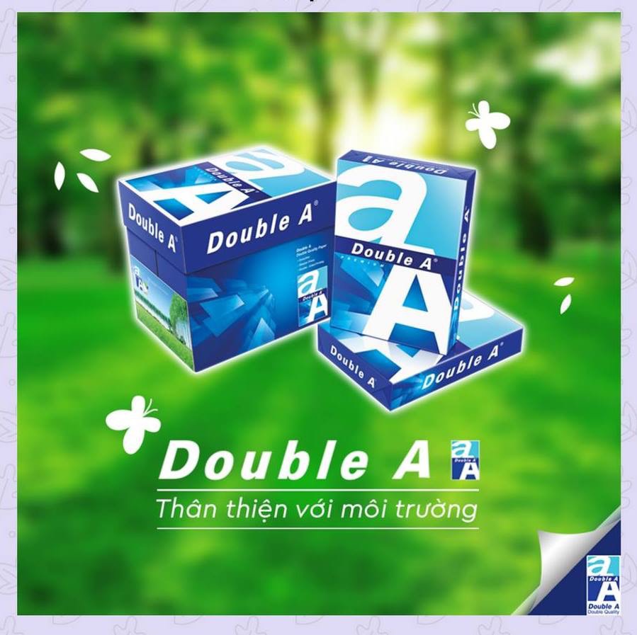 Thùng Giấy In A4/A5 Double A 70 gsm 500 tờ chính hãng nhập khẩu từ Thái Lan
