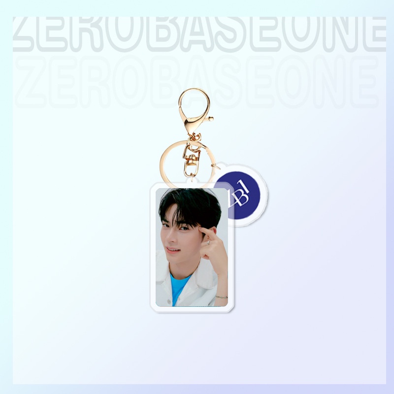 Kpop zb1 zerobaseone new acrylic keychain accessories pendant
