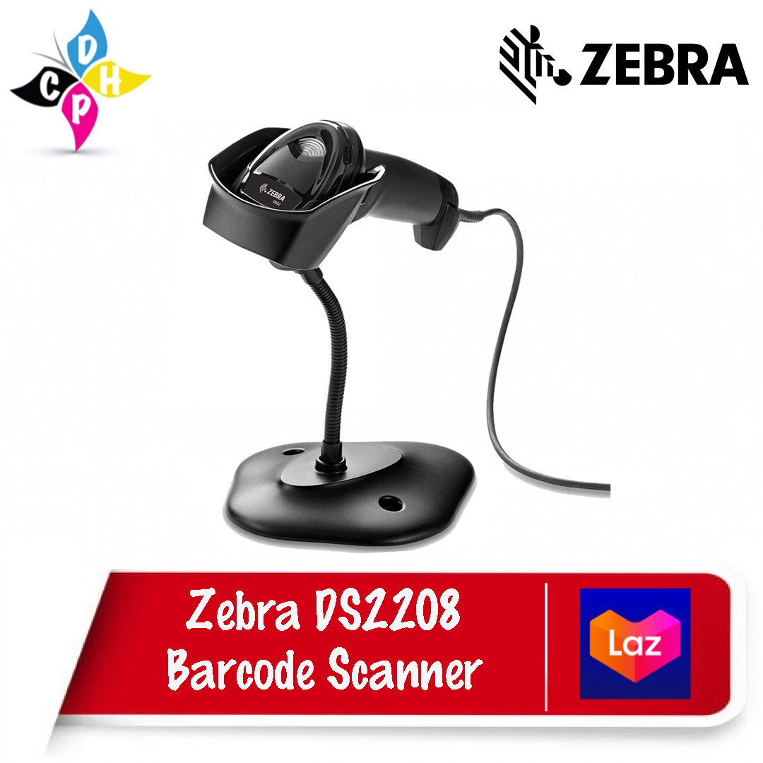Zebra Ds2208 Barcode Scanner Wired Lazada Ph 9668