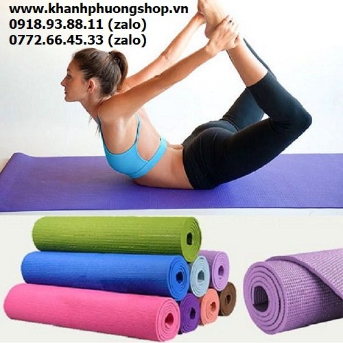 thảm tập yoga 2 mặt - thảm yoga