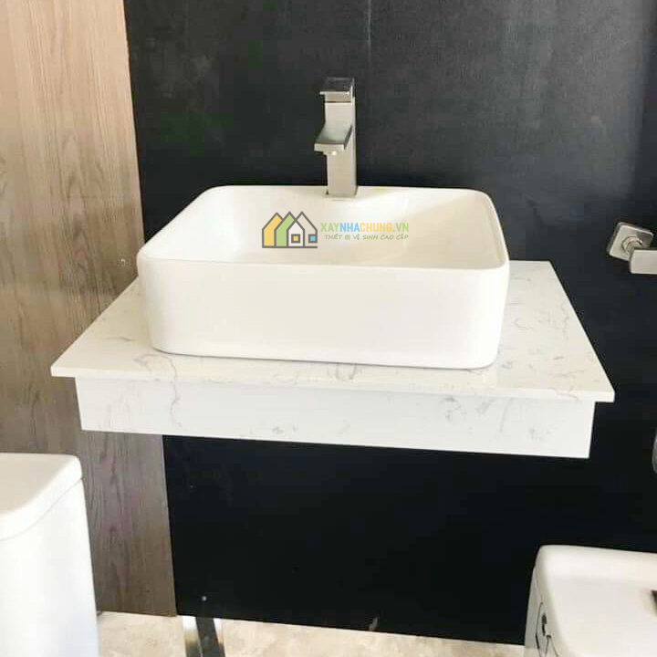 Combo Bàn đá - lavabo - vòi lạnh hoặc nóng lạnh