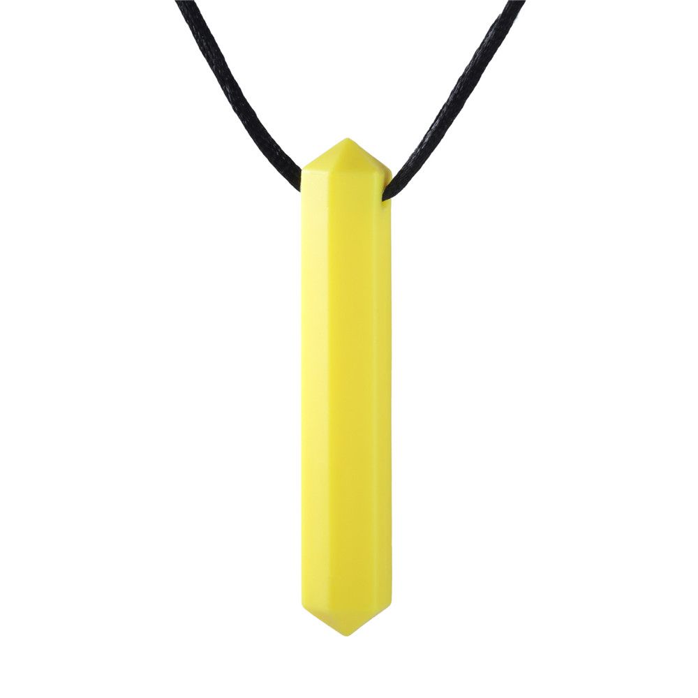 XINYANG941727 Kids Teething Anti Autism ADHD Biting Teether Necklace Sensory Chew Chewy Necklace Teething Toys