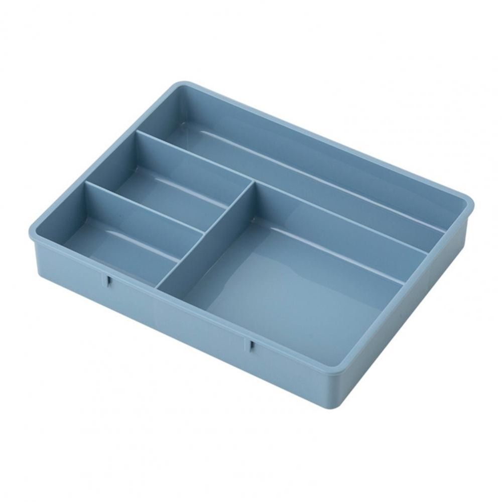 VXUAIQ STORE Multi-Purpose Stationery Container Compartment Drawers Storage Box Divide Drawer Organizer Cosmetics Tray Divider Desktop Storage Bin