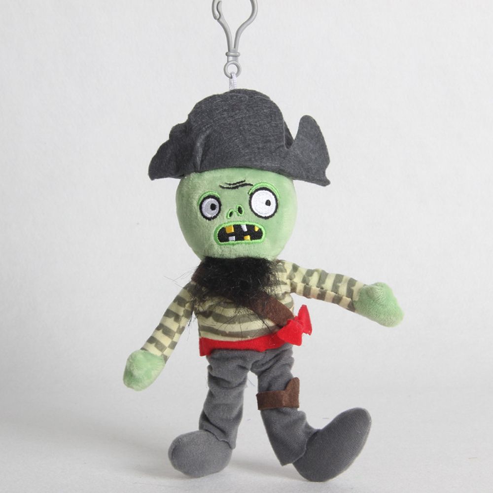 TURHA Anime Nut Ornament Keyring Plants vs Zombies Backpack Plush Pendant Zombies Plush Figure Doll Plants Stuffed Toys Plush Keychain Plants vs Zombies Plush Pendant