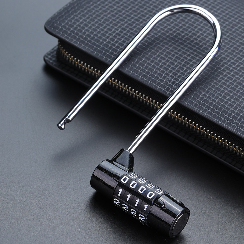 Extended lock beam U shape extended lock hook combination lock padlock password padlock