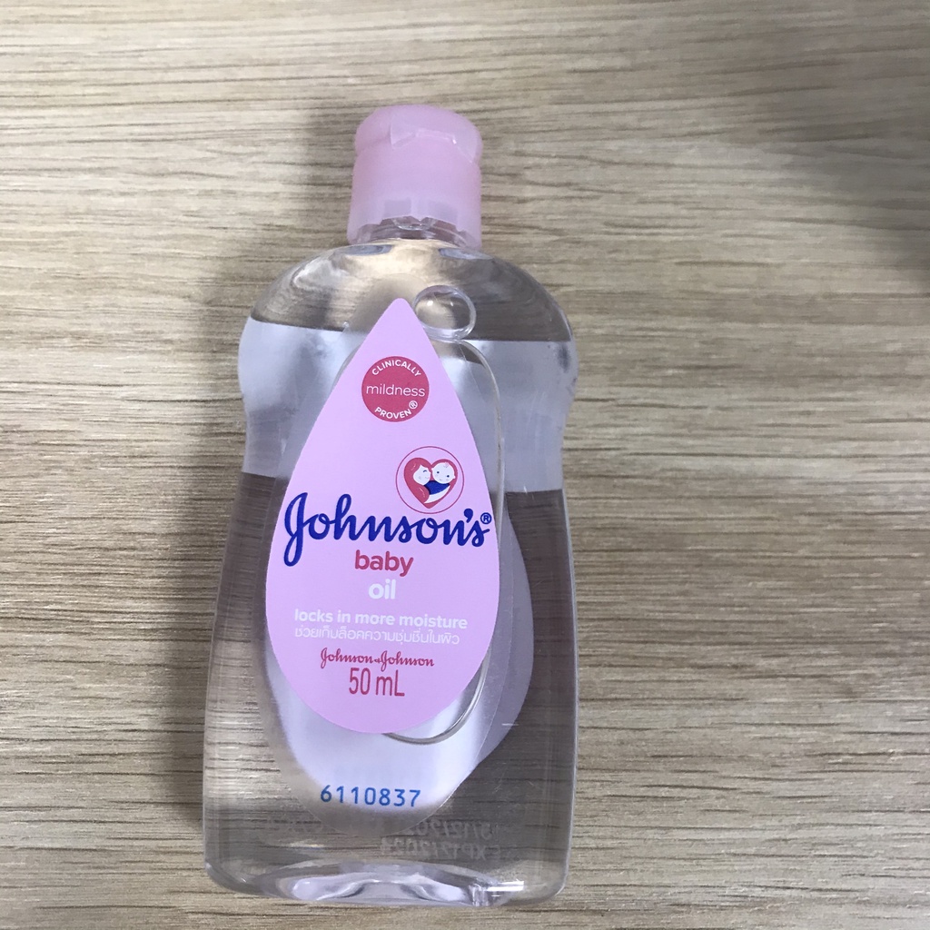 Johnson baby oil 200ml-50ml-pegastore