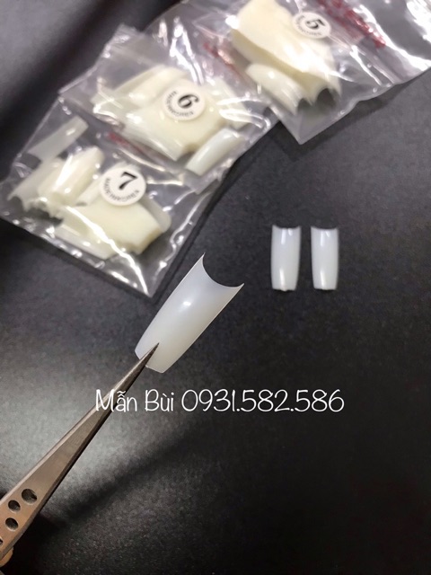 Móng típ hàn lẻ số 5-6-7-8-9 móng HSM phom vuông