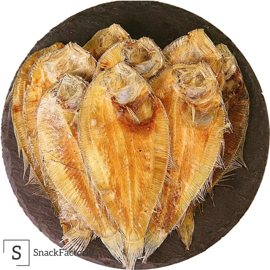 香港左口鱼干 大地鱼 Dried Flounder Fish (100g) Lazada