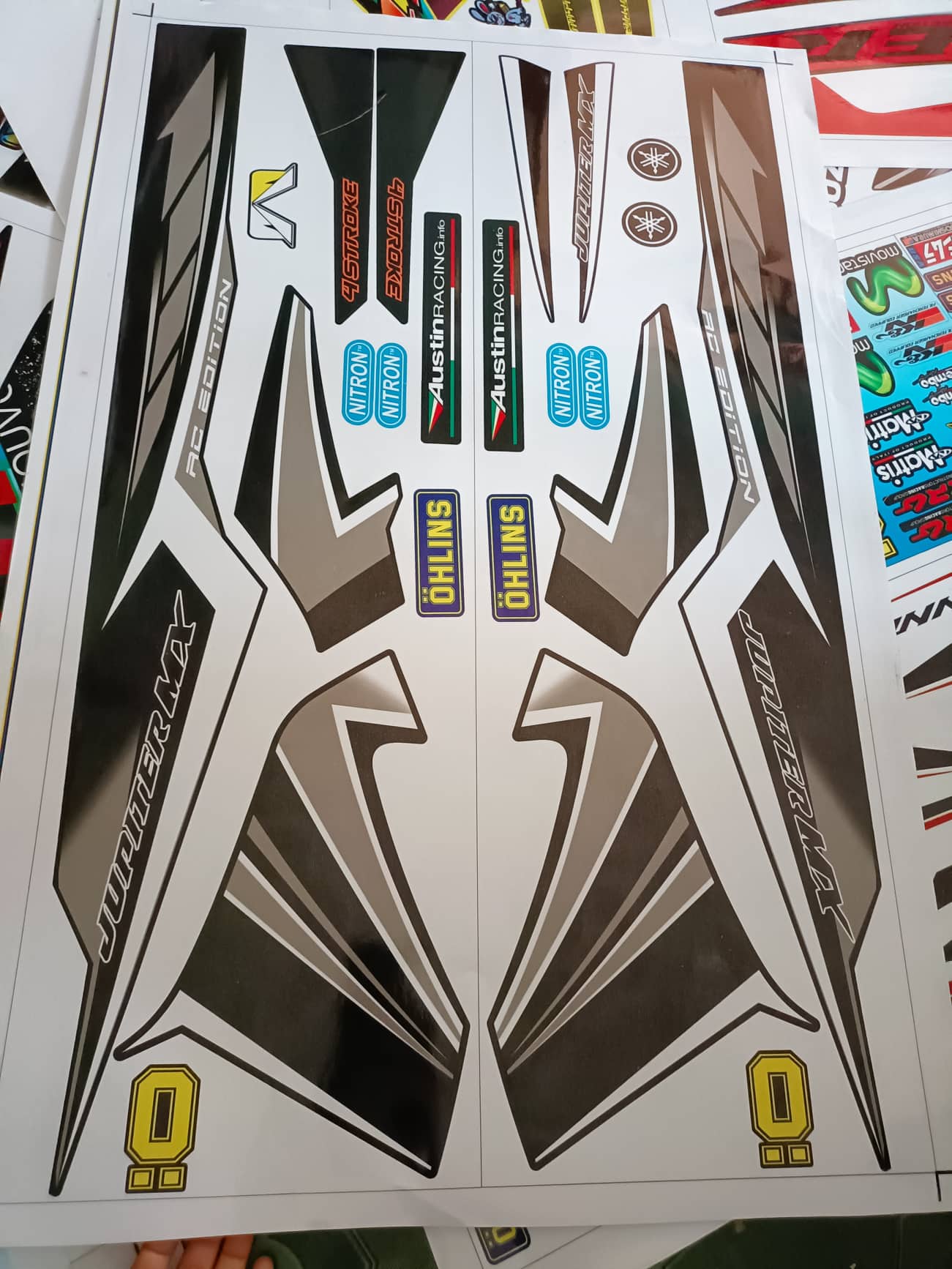 Tem rời jupiter mx đen