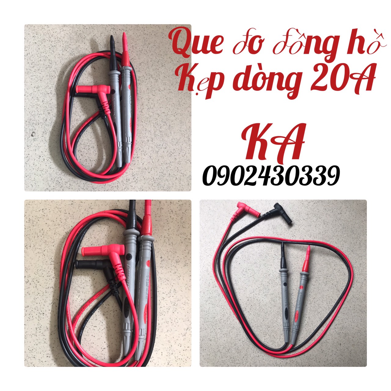 Que đo đồng hộ kẹp dòng 20A ( tốt )