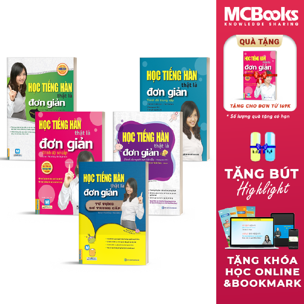Combo Học Tiếng Hàn Thật Là Đơn Giản