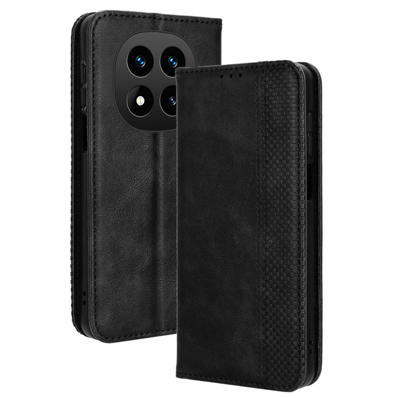 New Phone Case For Redmi Note 14 Pro Flip Wallet Buckle Retro Leather Cover for Redmi Note14 Pro Plus Csae. 