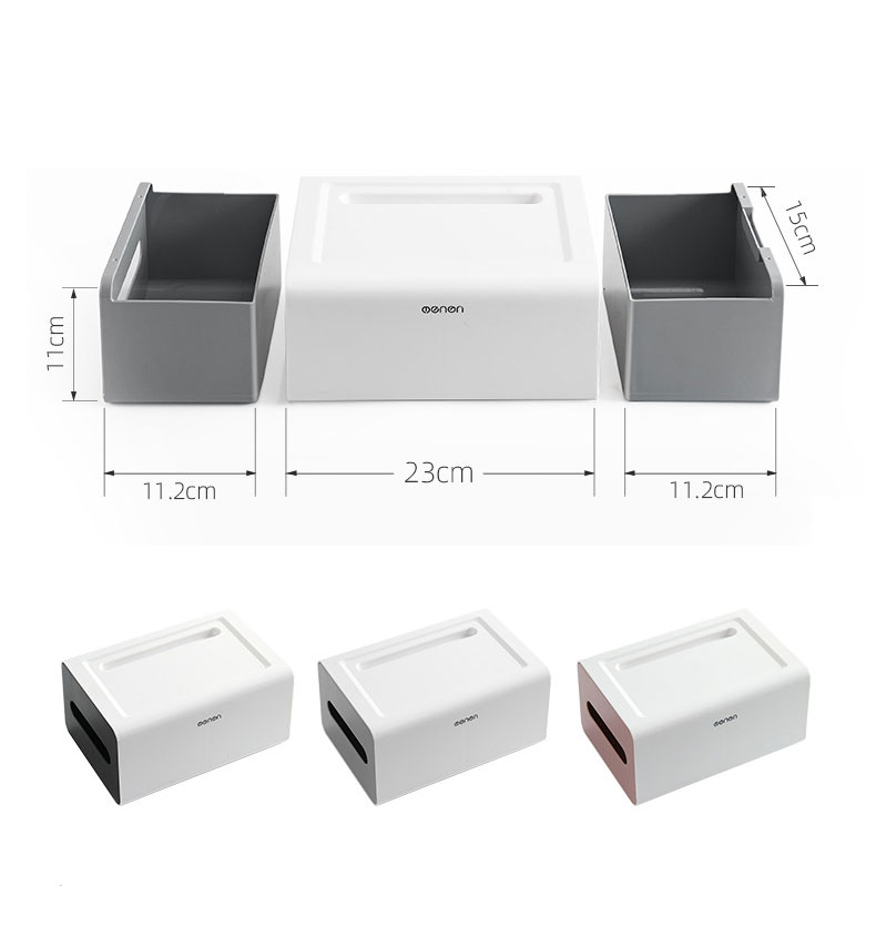 Desktop tissue box, multifunctional creative storage box, home living room coffee table, paper drawer, mini desktop small trash can