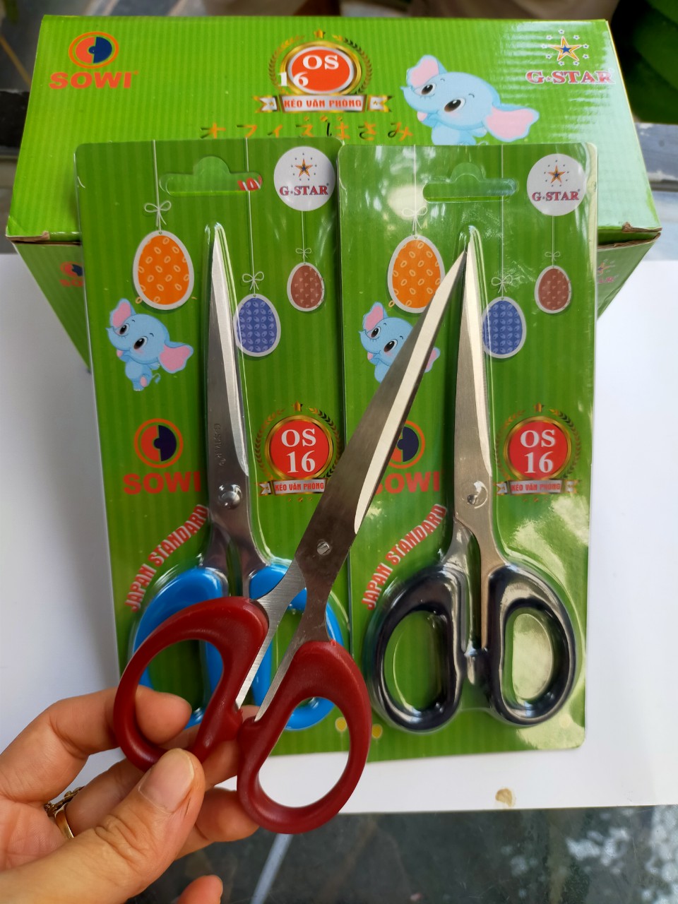 Kéo Văn Phòng Gstar Dài 16cm OS-16