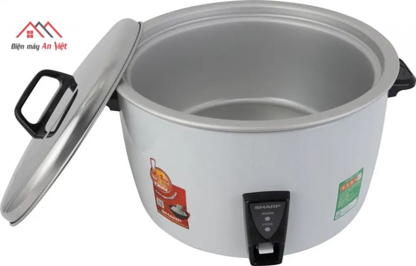 Nồi cơm điện nắp rời 3.8 lít Sharp KSH-D40V - Hàng Chính Hãng