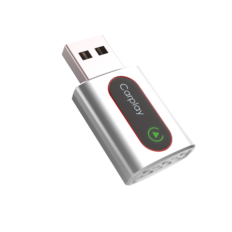 Wireless,Android Auto 2-In-1 Aluminum CarPlay Adapter Box-Wired to Wireless Vehicle Connection