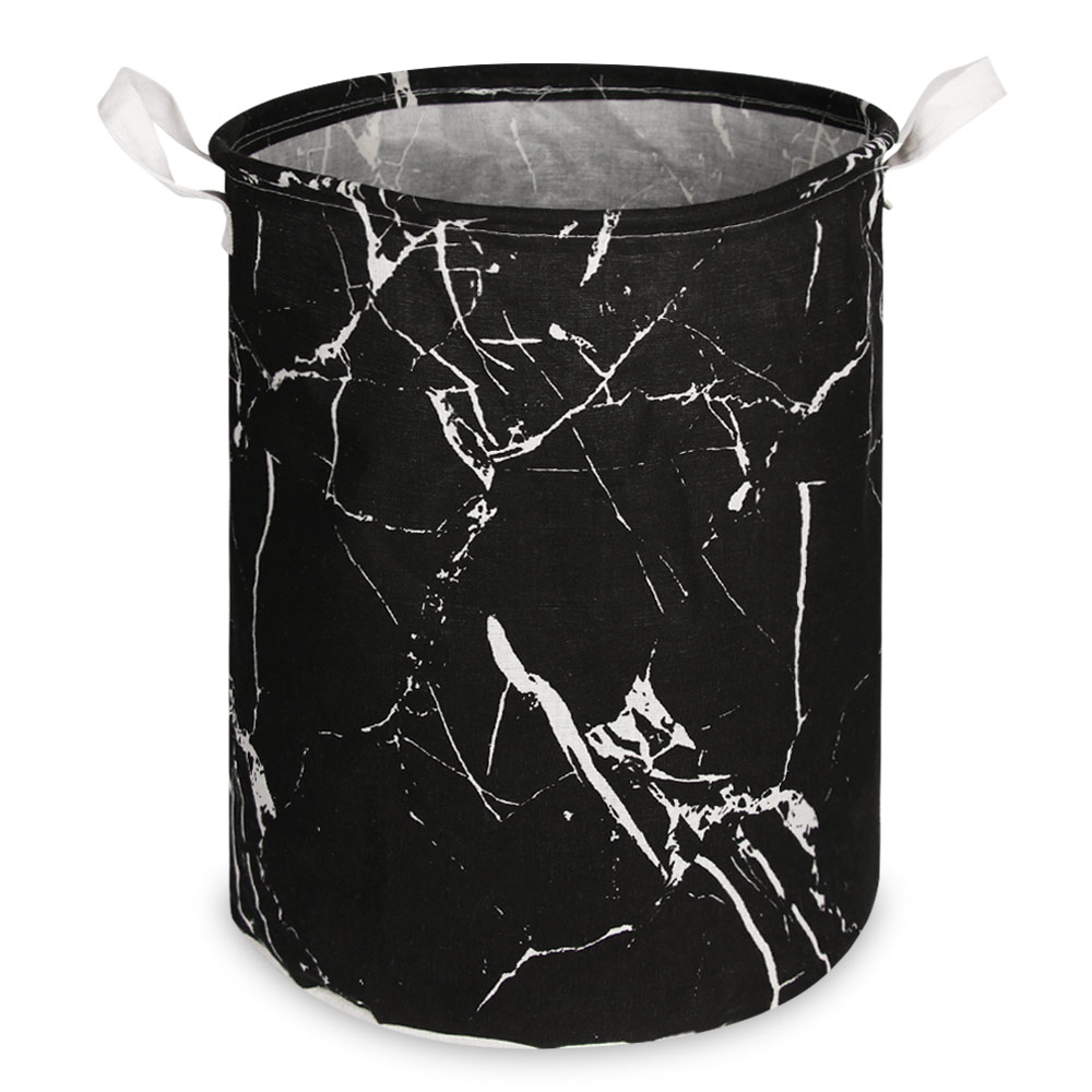 CHARDRUSHRU Waterproof Home Sundries Foldable Round Dirty Clothes Bag Laundry Basket Storage Hamper Bucket