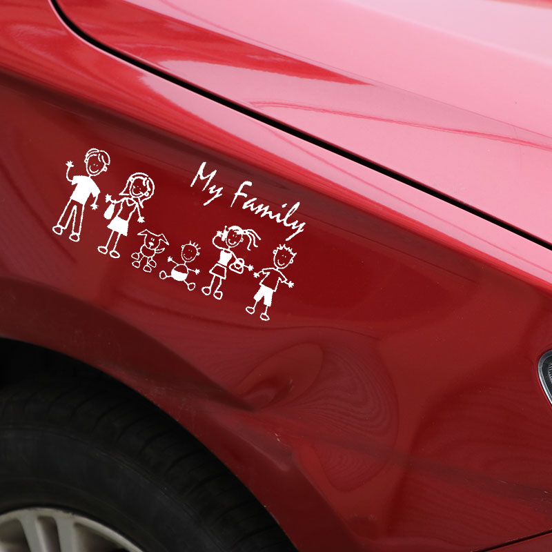 %E3%80%90Hottest%20Trends%E3%80%9120CM*%209.8CM%20Family%20Car%20Sticker%20Vinyl%20Decal%20My%20Mom%20Kid%20Baby%20Cat%20Dog%20Pet%20Black/Silver%20C3-2066%20-%20Image%205