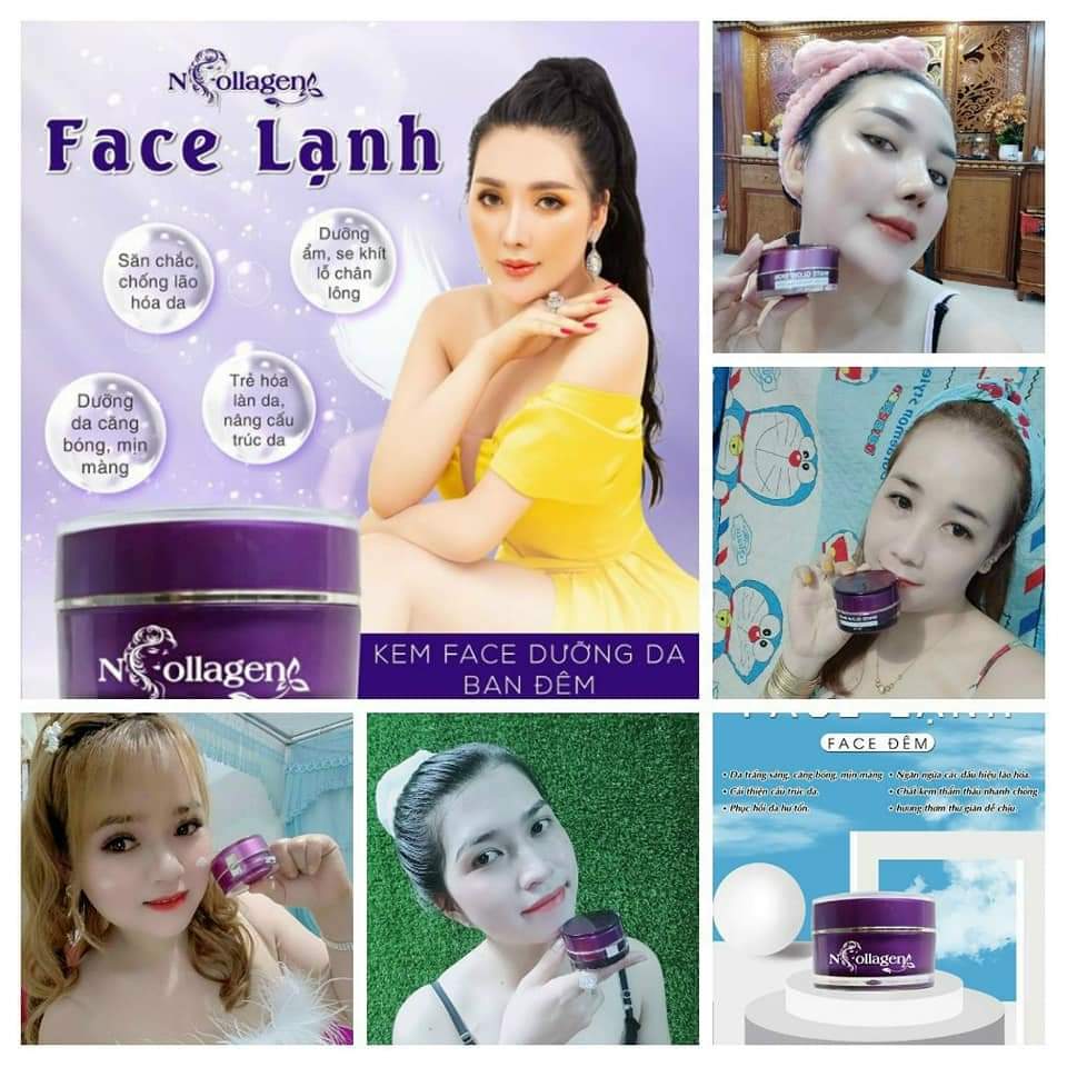 Combo kem Lạnh + Serum tế bào gốc Ncollagen