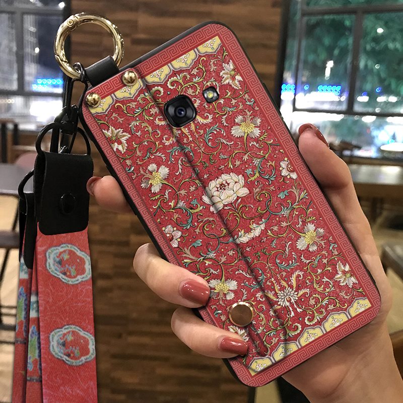 Chinese%C2%A0style%20protective%20Phone%20Case%20For%20Samsung%20Galaxy%20A520/A5%202017%20Dirt-resistant%20Back%20Cover%20Kickstand%20ring%20Lanyard%20-%20Image%2010