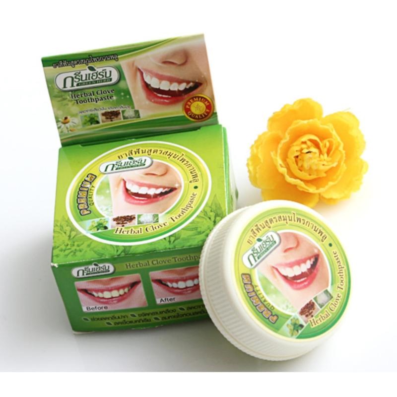 Kem Tẩy Trắng Răng Green Herb Thái Lan 25g