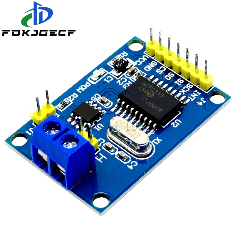 Mcp2515 can bus mô-đun điều khiển board tja1050 Receiver SPI cho 51 MCU cánh tay điều khiển mô-đun giao diện cho Arduino