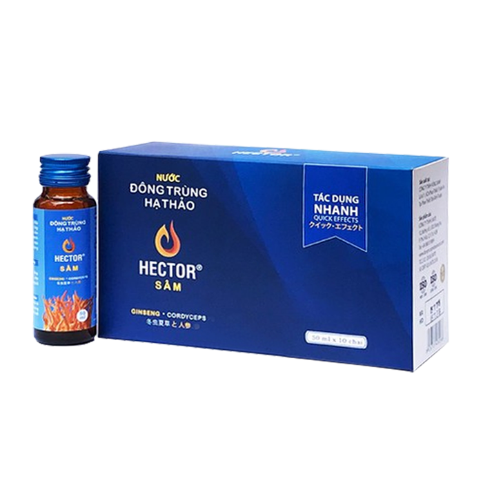 COMBO Nước Đông Trùng Hạ Thảo Hector Collagen và Hector Sâm