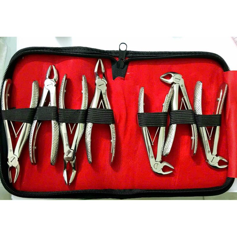 bộ 7 chiếc kìm nhổ răng trẻ em( có tách lẻ từng cây)